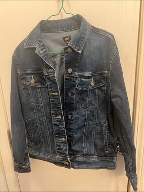Lee Medium Blue Washed Denim Jacket
